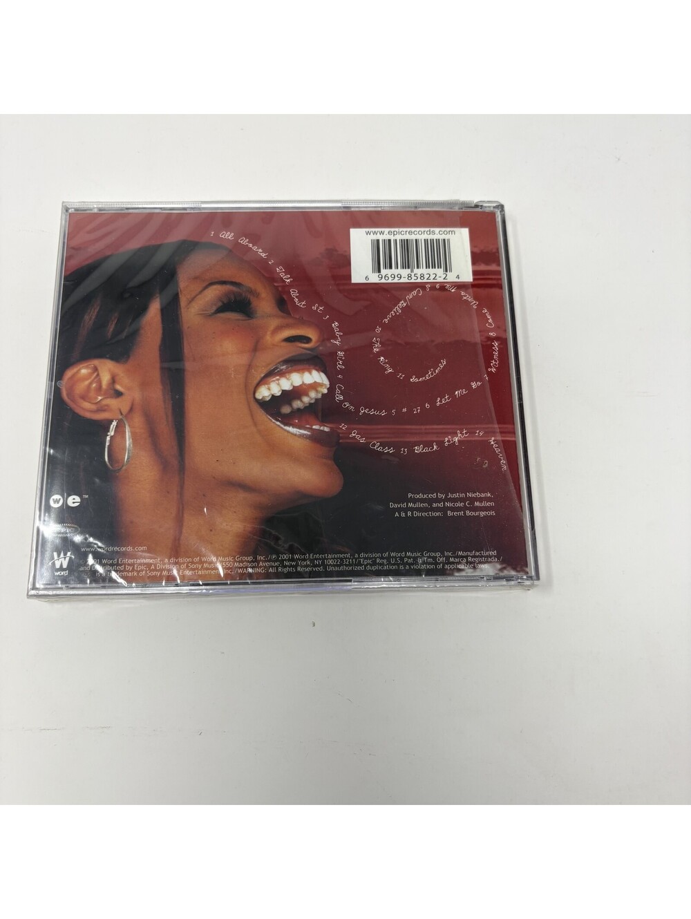 Nicole C. Mullen - Talk About It CD (2001) New Sealed Christian Pop R&B Gospel - Picture 2 of 2